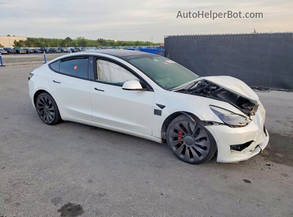 5YJ3E1EC6MF044809 2021 TESLA MODEL White Առջևի աջ