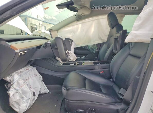 5YJ3E1EC6MF044809 2021 TESLA MODEL White Սալոնի դիմացի տեսք