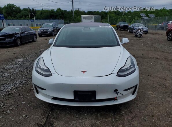 5YJ3E1EC7LF587049 2020 TESLA MODEL White წინა ხედი