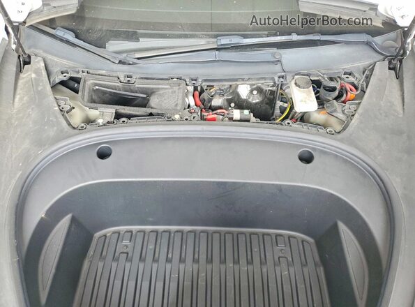 5YJ3E1EC7NF295288 2022 TESLA MODEL Белый Вид задней части салона