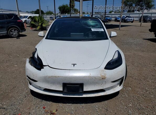 5YJ3E1EC7PF503494 2023 TESLA MODEL Белый Вид спереди