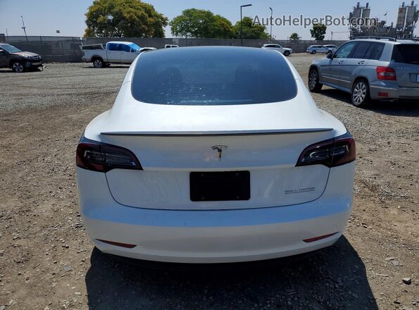 5YJ3E1EC7PF503494 2023 TESLA MODEL Белый Вид сзади