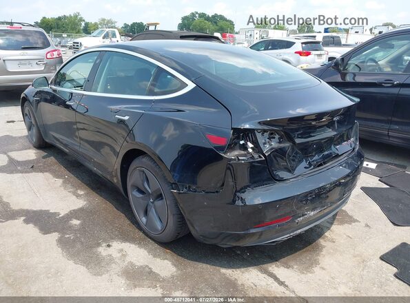 5YJ3E1EC8LF602013 2020 TESLA MODEL 3 Черный Задняя левая четверть