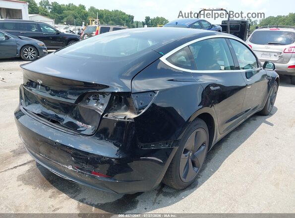 5YJ3E1EC8LF602013 2020 TESLA MODEL 3 Черный Задняя правая четверть