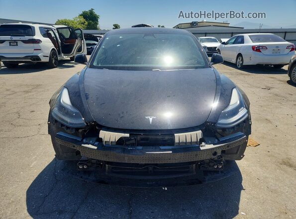 5YJ3E1EC8MF001542 2021 TESLA MODEL Черный Вид спереди
