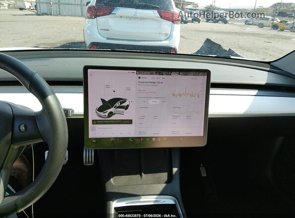 5YJ3E1EC8MF914480 2021 TESLA MODEL 3 Белый 