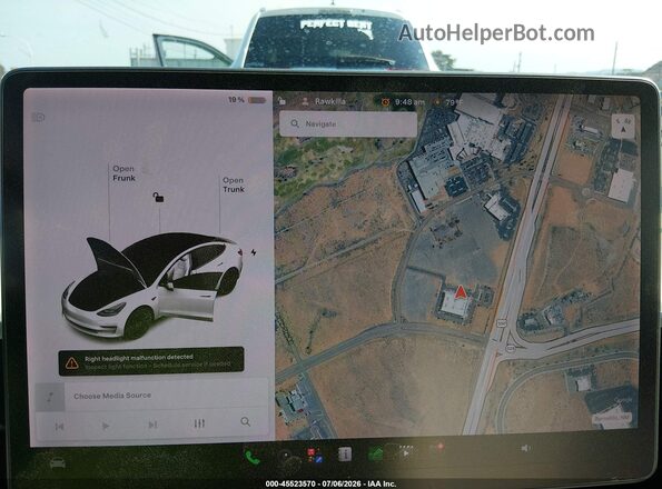5YJ3E1EC8MF914480 2021 TESLA MODEL 3 Белый 