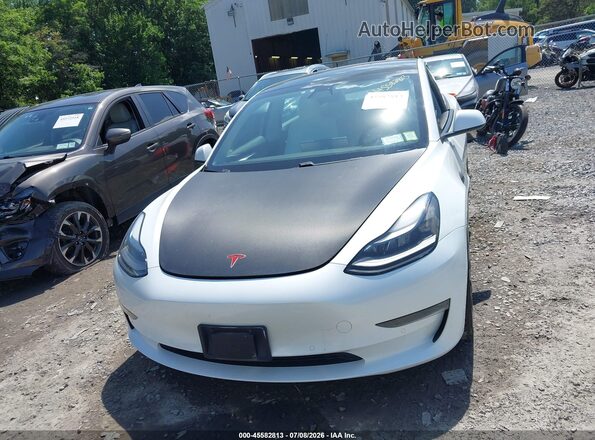 5YJ3E1EC8MF973335 2021 TESLA MODEL 3 White Вид панелі приладів