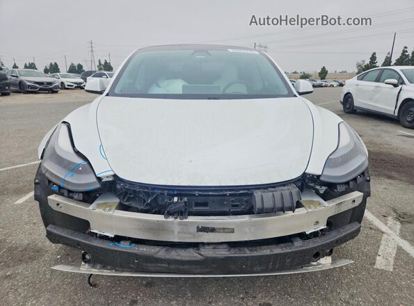 5YJ3E1EC9MF077884 2021 TESLA MODEL White Front view