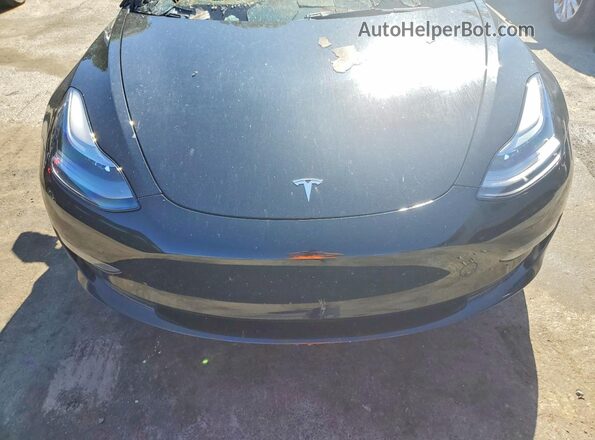 5YJ3E1EC9NF226862 2022 TESLA MODEL Пожар Вид задней части салона