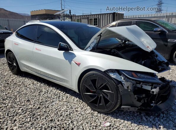 5YJ3E1ET2SF079750 2025 TESLA MODEL Белый Передняя правая четверть