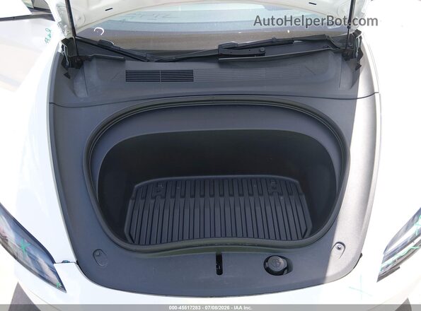 5YJ3E1ET2SF984960 2025 TESLA MODEL 3 White Vista trasera