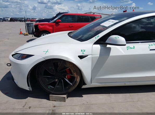 5YJ3E1ET2SF984960 2025 TESLA MODEL 3 White Vista frontal