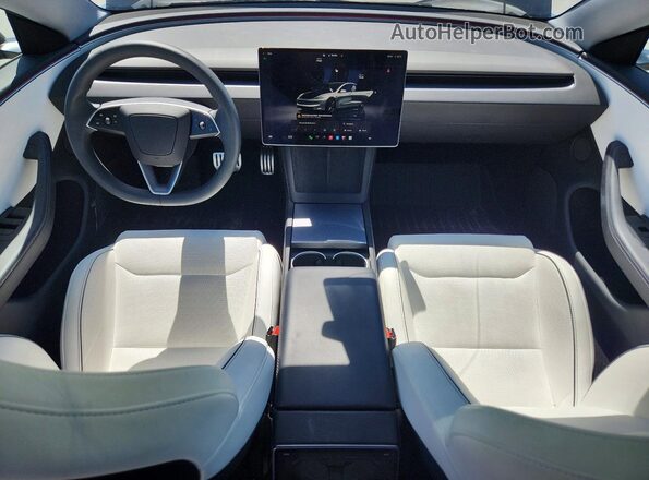 5YJ3E1ET5SF983365 2025 TESLA MODEL Угольный Вид панели приборов