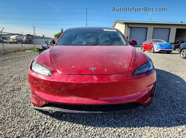 5YJ3E1ET6RF896004 2024 TESLA MODEL Red წინა ხედი