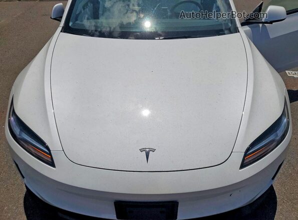 5YJ3E1ET7RF773909 2024 TESLA MODEL White Вид задньої частини салону