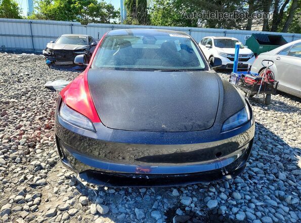5YJ3E1ETXRF866035 2024 TESLA MODEL Black Вид спереду
