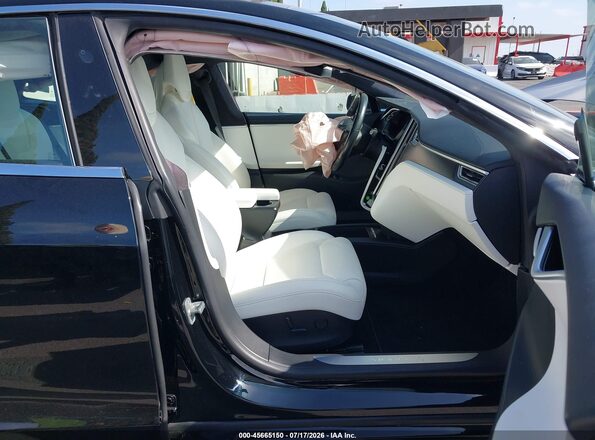 5YJSA1E10HF232771 2017 TESLA MODEL S Black Սալոնի դիմացի տեսք