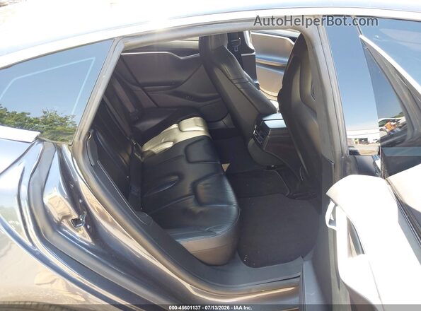 5YJSA1E11GF139367 2016 TESLA MODEL S Gray VIN კოდის სტიკერის ხედი