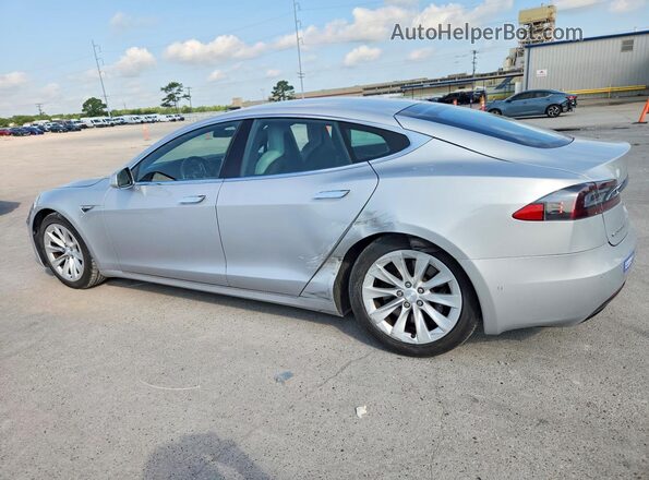 5YJSA1E12GF147302 2016 TESLA MODEL Silver Rear left
