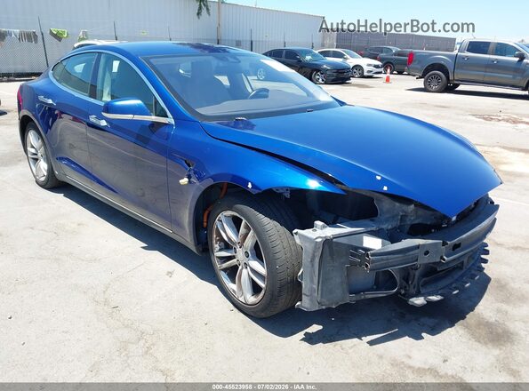 5YJSA1E17GF133122 2016 TESLA MODEL S Blue 