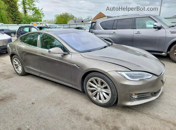 5YJSA1E1XGF159181 2016 TESLA MODEL Gray წინა მარჯვენა