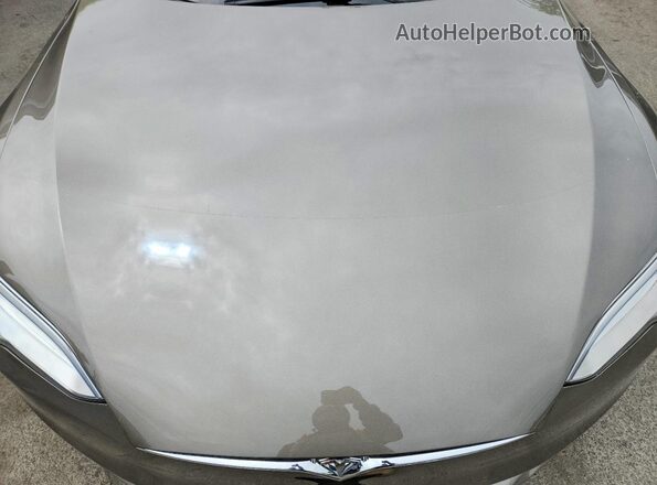 5YJSA1E1XGF159181 2016 TESLA MODEL Gray უკანა სალონის ხედი