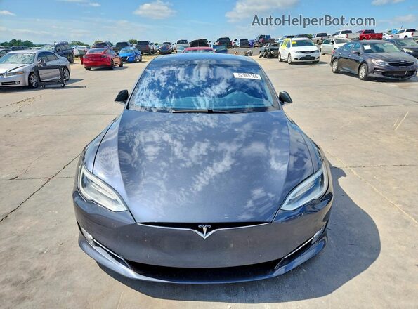 5YJSA1E20GF175463 2016 TESLA MODEL Gray Вид спереду