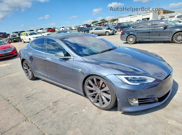 5YJSA1E20GF175463 2016 TESLA MODEL Gray Передня права чверть