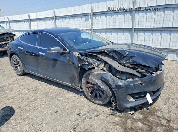 5YJSA1E20JF260357 2018 TESLA MODEL Black Front right