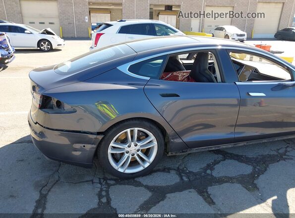 5YJSA1E21GF129690 2016 TESLA MODEL S Gray Вид спереду