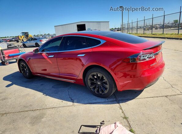 5YJSA1E21JF278575 2018 TESLA MODEL Red Trasero izquierdo