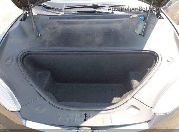 5YJSA1E21JF292976 2018 TESLA MODEL S Gray Rear view
