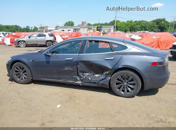 5YJSA1E21JF292976 2018 TESLA MODEL S Gray Front view