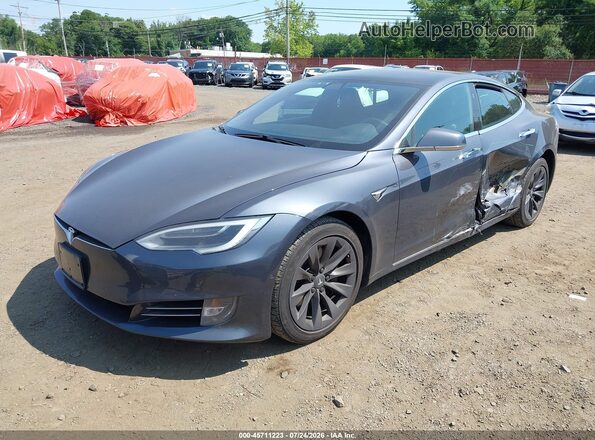 5YJSA1E21JF292976 2018 TESLA MODEL S Gray Front left