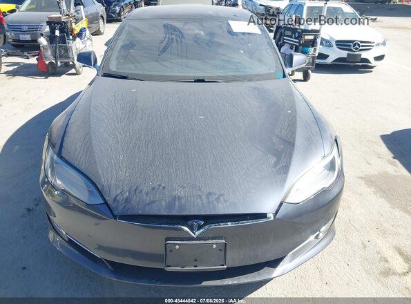 5YJSA1E21KF335696 2019 TESLA MODEL S Gray Սարքավորումների վահանակի տեսք