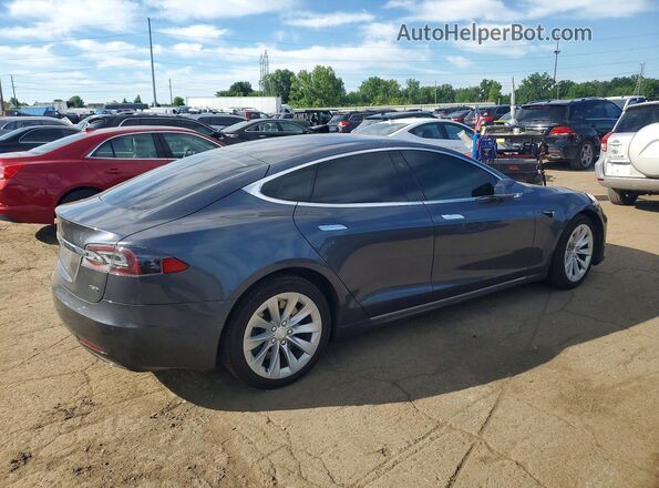 5YJSA1E22HF199863 2017 TESLA MODEL Gray Trasero derecho