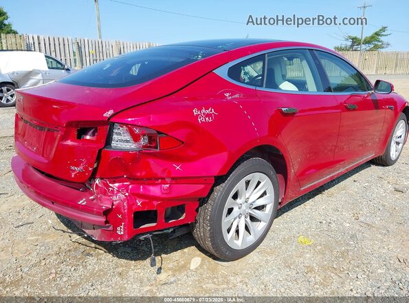 5YJSA1E22JF244516 2018 TESLA MODEL S Red Tył prawy