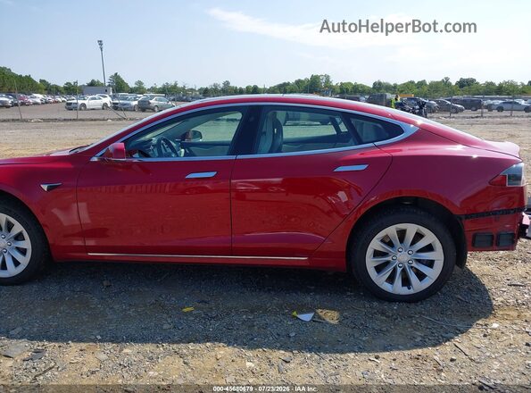 5YJSA1E22JF244516 2018 TESLA MODEL S Red 