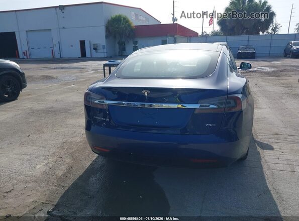 5YJSA1E22JF245245 2018 TESLA MODEL S Синий 