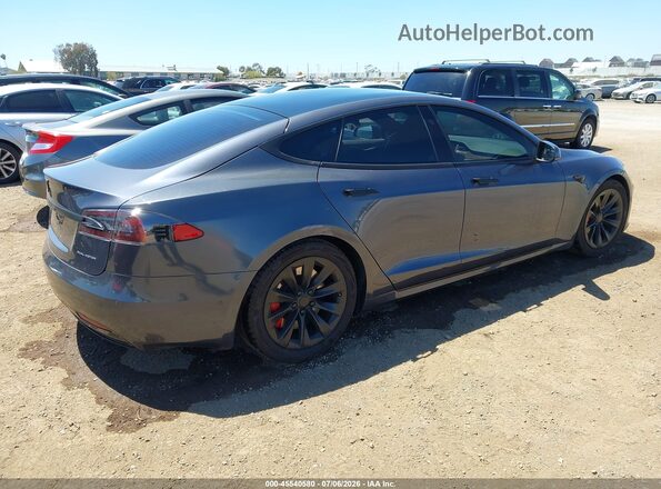 5YJSA1E22LF371253 2020 TESLA MODEL S Gray Tył prawy