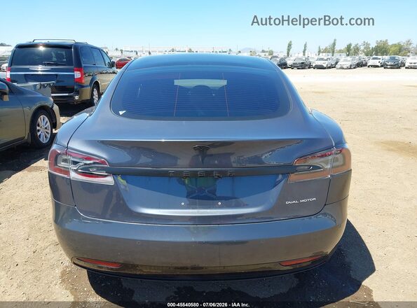 5YJSA1E22LF371253 2020 TESLA MODEL S Gray 