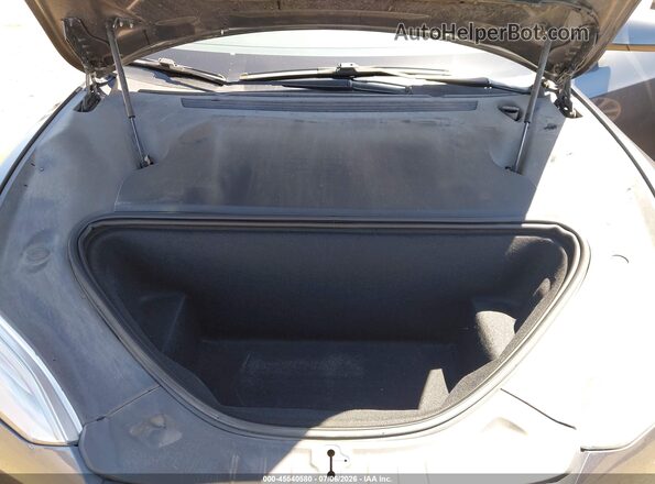 5YJSA1E22LF371253 2020 TESLA MODEL S Gray Widok z tyłu