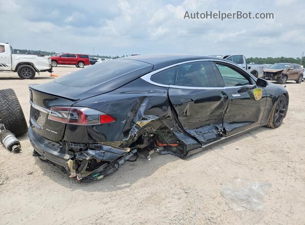 5YJSA1E22LF399943 2020 TESLA MODEL Black უკანა მარჯვენა
