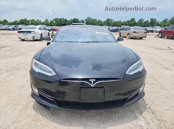 5YJSA1E22LF399943 2020 TESLA MODEL Black წინა ხედი