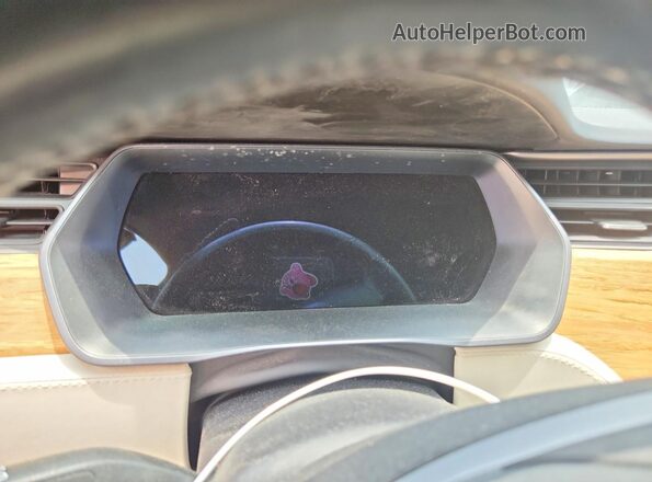 5YJSA1E22LF399943 2020 TESLA MODEL Black ხელსაწყოთა პანელის ხედი