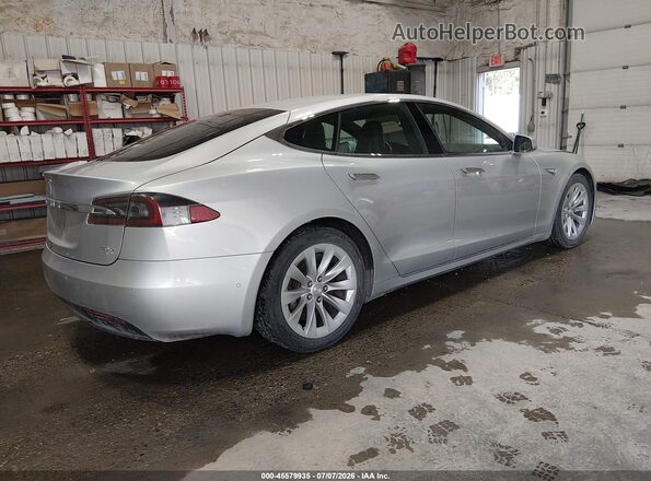 5YJSA1E23GF149794 2016 TESLA MODEL S Silver Задня права чверть
