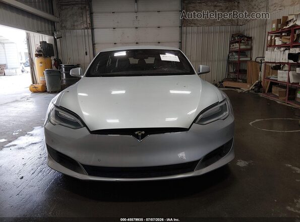 5YJSA1E23GF149794 2016 TESLA MODEL S Silver Вид щитка приладів