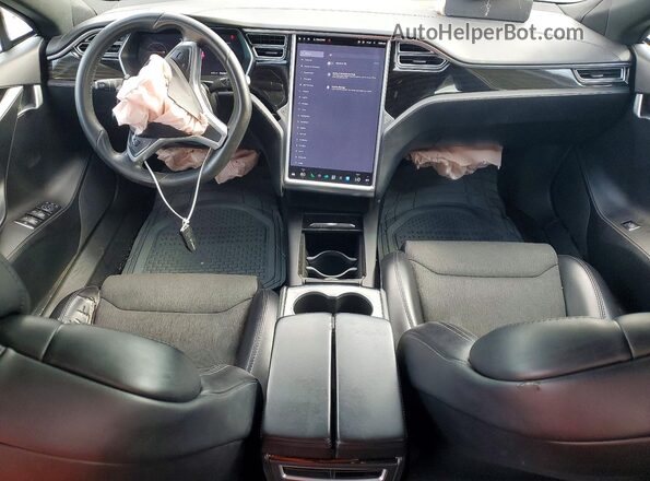 5YJSA1E23JF248719 2018 TESLA MODEL Black Dashboard view