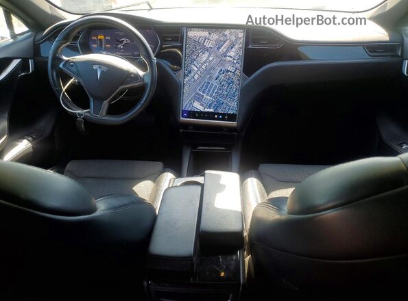 5YJSA1E23JF270669 2018 TESLA MODEL Black Вид панелі приладів